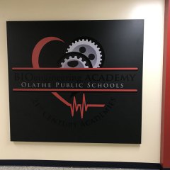 Olathe Public Schools Sign