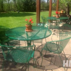 Green Patio Set