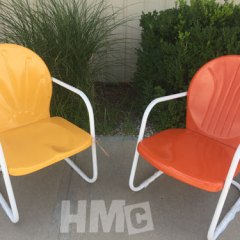 Orange/Yellow Chairs