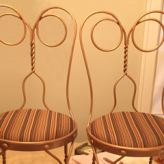 Ice Cream Parlor Chairs