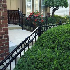 Residential Front Porch Rail