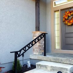 Residential Porch Rail