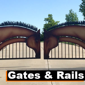 Gate and Rail Powder Coating Photo Gallery